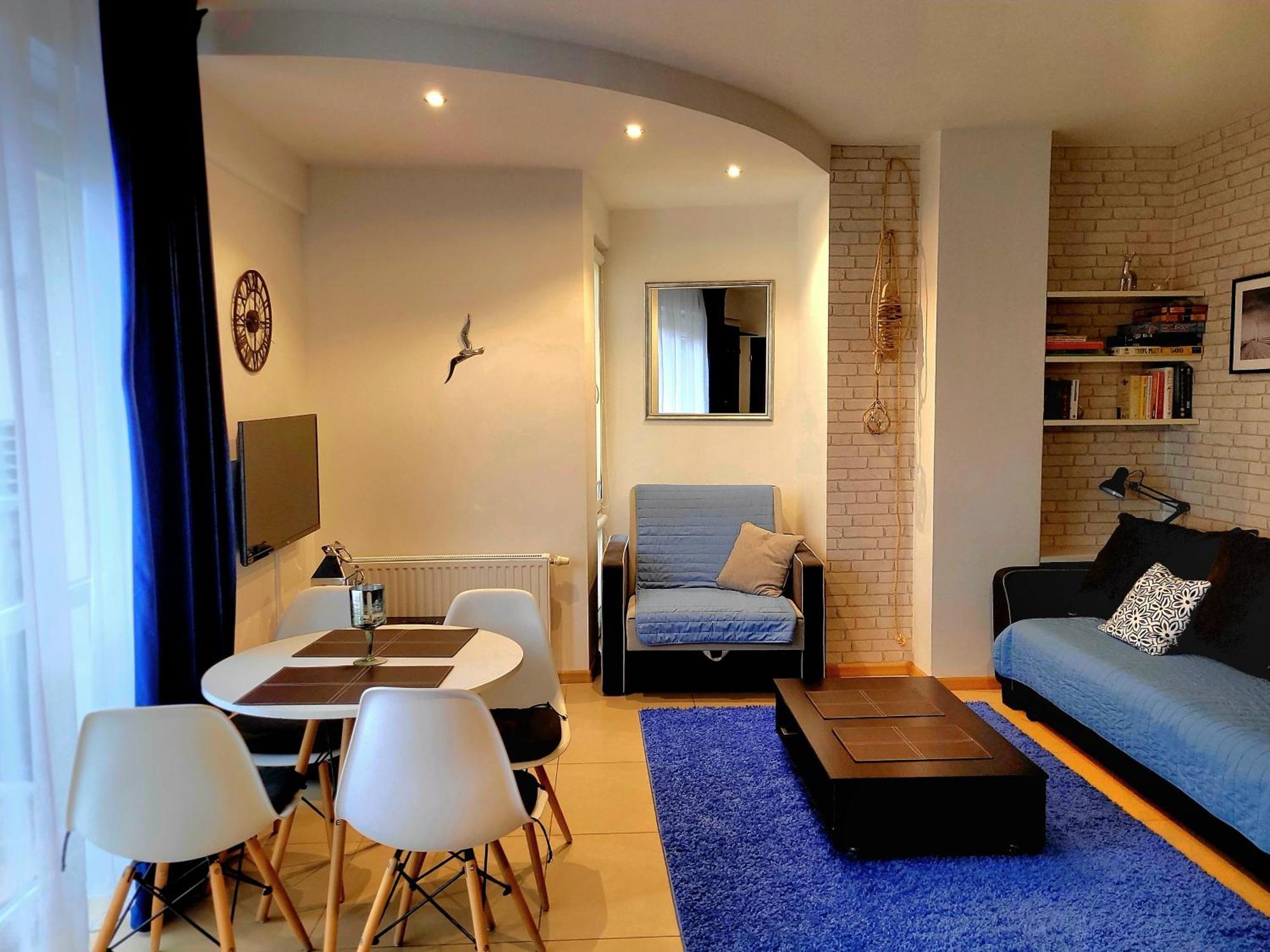 Apartament Wyspa, 2 Pokoje, Parking Gratis Miedzywodzie Bagian luar foto